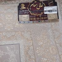 جفت فرش‌ شش متری طرح پری ماه رنگ نقره ای گل برجسته|فرش|تهران, مشیریه|دیوار