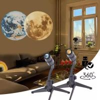 چراغ خواب دیسکی ماه بکگراند|چراغ خواب و آباژور|تهران, افسریه|دیوار