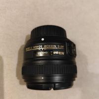 لنز نیکون Nikon af-s Nikkor 50mm f/1.8G|دوربین عکاسی و فیلم‌برداری|تهران, ستارخان|دیوار