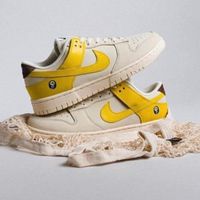 کتونی اورجینال نایک NIKE DUNK LOW BANANA|کیف، کفش، کمربند|تهران, وحیدیه|دیوار