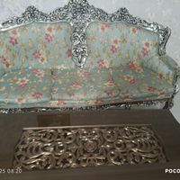 مبلمان 9نفره چوب گردو|مبلمان خانگی و میز عسلی|تهران, دروازه شمیران|دیوار