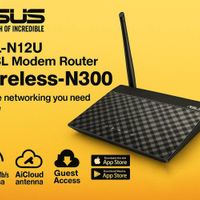 مودم روتر +ADSL2 ایسوس مدل ASUS N12U Wireless-N300|مودم و تجهیزات شبکه|تهران, صادقیه|دیوار