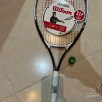 راکت تنیس Wilson سایز ۲۶ Junior همراه با گریپ|ورزش‌های توپی|تهران, قیطریه|دیوار