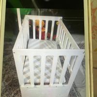 تخت کنار مادر فوری فروشی با تمام وسایل|تخت و صندلی بچه|تهران, سازمان برنامه|دیوار