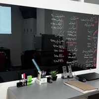 Black board شیشه ای تخته وایت برد 90/150|لوازم التحریر|تهران, حسن‌آباد|دیوار