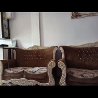مبل راحتی جنس بدنه خیلی خوبه قیمت پایین گذاشتم|مبلمان خانگی و میز عسلی|تهران, کاروان|دیوار