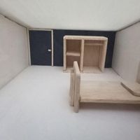 ماکت معماری دو طبقه با دیزاین داخلی|مجسمه، تندیس، ماکت|تهران, وحیدیه|دیوار