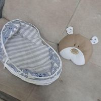 رختخواب مسافرتی نوزاد پتو قنداق فرنگی سوئیسی بالشت|اسباب و اثاث بچه|تهران, شهرک مسلمین|دیوار