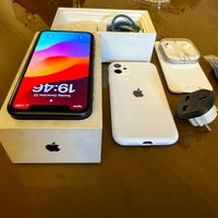 اپل iPhone 11 ۱۲۸ گیگابایت za دوسیم جعبه بزرگ|موبایل|تهران, نارمک|دیوار