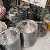 سینی استیل قالب پیتزا|ظروف پخت‌وپز|تهران, صالح‌آباد شرقی|دیوار