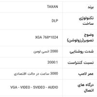 ویدیو پرژکتور|تلویزیون و پروژکتور|ایلام, |دیوار