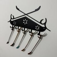 آویز مضراب سنتور فلزی|صنایع دستی و سایر لوازم تزئینی|تهران, دهکده المپیک|دیوار