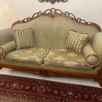 مبل استل 7 نفره بهمراه میزناهار خوری 8 نفره|مبلمان خانگی و میز عسلی|تهران, ده‌ونک|دیوار