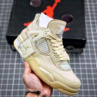 کتونی نایک ایر جردن ۴ کرمی Nike air Jordan 4|کیف، کفش، کمربند|تهران, فاطمی|دیوار