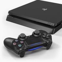 PS4 slim|کنسول، بازی ویدئویی و آنلاین|تهران, حکیمیه|دیوار