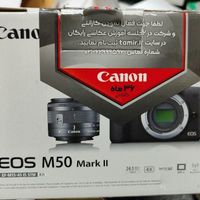 دوربین کنون EOS M50 Mark II( زیر قیمت)|دوربین عکاسی و فیلم‌برداری|تهران, یوسف‌آباد|دیوار