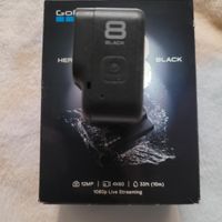 گوپرو بلک هرو ۸ gopro black hero با باطری اضافه|دوربین عکاسی و فیلم‌برداری|تهران, شهرک نفت (منطقه ۱)|دیوار