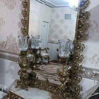 بوفه.کنسول.ساعت.برنز.آیینه شمعدان|بوفه، ویترین، کنسول|تهران, خلیج فارس|دیوار