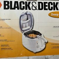 سرخ کن بلک انددکر (BLACK&DECKER) داخل کارتن آکبند|اجاق گاز و لوازم برقی پخت‌وپز|تهران, سعادت‌آباد|دیوار