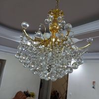 لوستر کریستال  توپی ۹ شاخه|لوستر و چراغ آویز|تهران, دردشت|دیوار