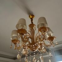 لوستر کریستالی قطعات وارداتی تمیز بدون شکستگی|لوستر و چراغ آویز|تهران, افسریه|دیوار