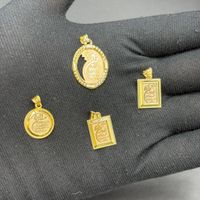 پلاک ونیکاد نو بدون اجرت طلای متین۷٪|جواهرات|تهران, دکتر هوشیار|دیوار