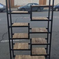 رگال و شلف طبقاتی پیچ و مهره ای|کتابخانه، شلف، قفسه‌های دیواری|تهران, کاروان|دیوار