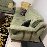 مبلمان در حد نو به قیمت ۲۰۰ دلار بعلت مهاجرت|مبلمان خانگی و میز عسلی|تهران, سعادت‌آباد|دیوار