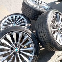 رینگ و لاستیک BMW  سایز ۱۷|قطعات یدکی و لوازم جانبی|تهران, وردآورد|دیوار