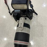 دوربین کانن 5D-Mark IV + لنز Canon 100-400 + فلاش|دوربین عکاسی و فیلم‌برداری|تهران, صادقیه|دیوار