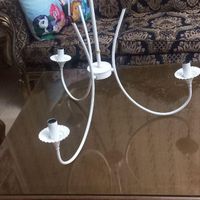 ساعت و لوستر اتاق خواب|لوستر و چراغ آویز|تهران, مسعودیه|دیوار