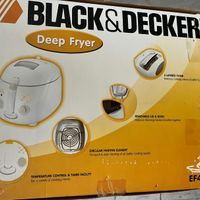 سرخ کن بلک انددکر (BLACK&DECKER) داخل کارتن آکبند|اجاق گاز و لوازم برقی پخت‌وپز|تهران, سعادت‌آباد|دیوار