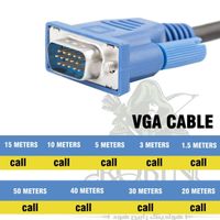 کابل HDMI و VGA (کابل اچ دی ام ای وی جی ای)|دوربین مداربسته|تهران, جمهوری|دیوار