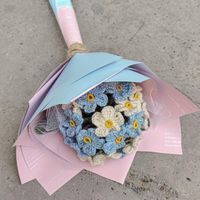 دسته گل کاموایی جاودان هدیه کادو|گل مصنوعی|تهران, استاد معین|دیوار