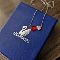 گردنبند نقره قلب یلدا سواروسکی swarovski|جواهرات|تهران, صادقیه|دیوار