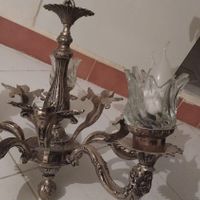 2 عدد لوستر برنز طرح فرشته 4 و5 شاخه|لوستر و چراغ آویز|تهران, دروازه شمیران|دیوار
