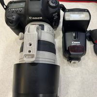 دوربین کانن 5D-Mark IV + لنز Canon 100-400 + فلاش|دوربین عکاسی و فیلم‌برداری|تهران, صادقیه|دیوار