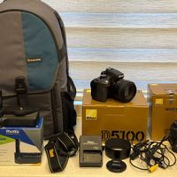 نیکون D5100 ، لنز 50 F1.8 کوله پشتی گریپ لنز کیت|دوربین عکاسی و فیلم‌برداری|تهران, شمشیری|دیوار
