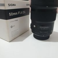 لنز سیگما 50mm F1.4 for nikon|دوربین عکاسی و فیلم‌برداری|تهران, ستارخان|دیوار