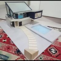 ماکت معماری دو طبقه با دیزاین داخلی|مجسمه، تندیس، ماکت|تهران, وحیدیه|دیوار