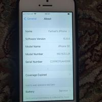 گوشی آیفون SE 16GB رزگلد|موبایل|تهران, دریان‌نو|دیوار