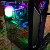 کیس گیمینگ نسل 12 گرافیک 5700XT Thicc III فول بازی|رایانه رومیزی|تهران, استاد معین|دیوار