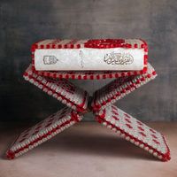 قرآن نفیس همراه بارحل وزیری(کد۲۲)          فخررازی|کتاب و مجله مذهبی|تهران, بهارستان|دیوار