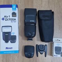 فلاش اکسترنال  Nissin Di700A Flash Kit with Air 1|دوربین عکاسی و فیلم‌برداری|تهران, باغ فیض|دیوار