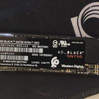 اس اس دی وسترن بلک ssd wd black sn750 1TB|قطعات و لوازم جانبی رایانه|تهران, نازی‌آباد|دیوار