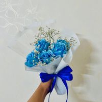 رز روبانی|گل مصنوعی|تهران, امامزاده حسن(ع)|دیوار