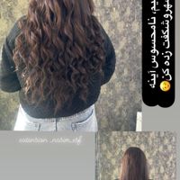 اکستنشن موی طبیعی با دستگاه لیزری و چسب‌گیاهی|خدمات آرایشگری و زیبایی|اصفهان, مسجد مصلی|دیوار