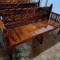 تخت سنتی ۶۰ ×۱۶۰ ، سه نفره|مبلمان خانگی و میز عسلی|کرج, شهریار|دیوار