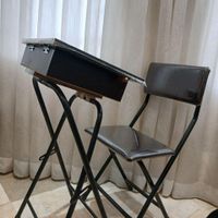 میز نماز تاشو باکس‌دار با صندلی/مطالعه/پایه فلزی|صندلی و نیمکت|تهران, دروازه شمیران|دیوار