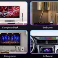 رقص نور اکولایزر حساس به صدا مدل RGB LED|سیستم صوتی خانگی|تهران, آذربایجان|دیوار